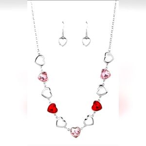 Heart Gemstone Necklace
